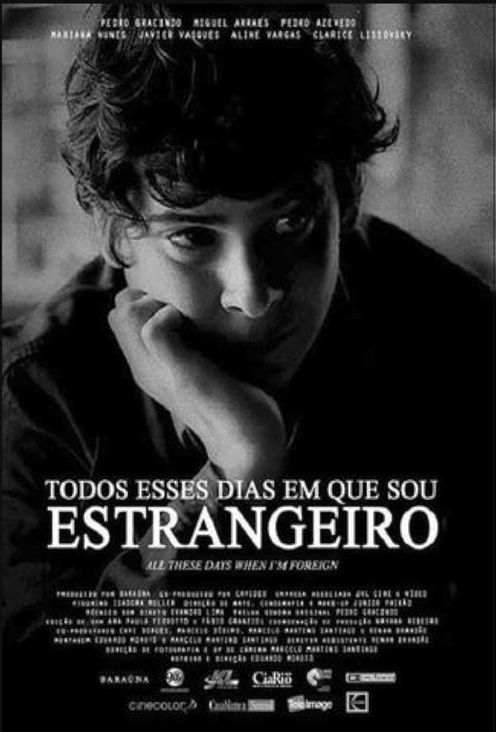 постер All These Days When Im Foreign